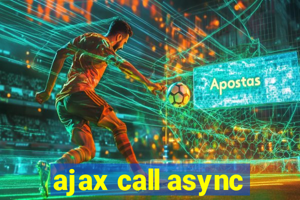 ajax call async